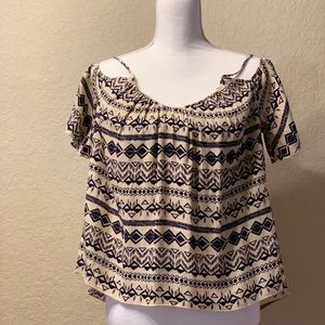 blouse with Egyptian figures